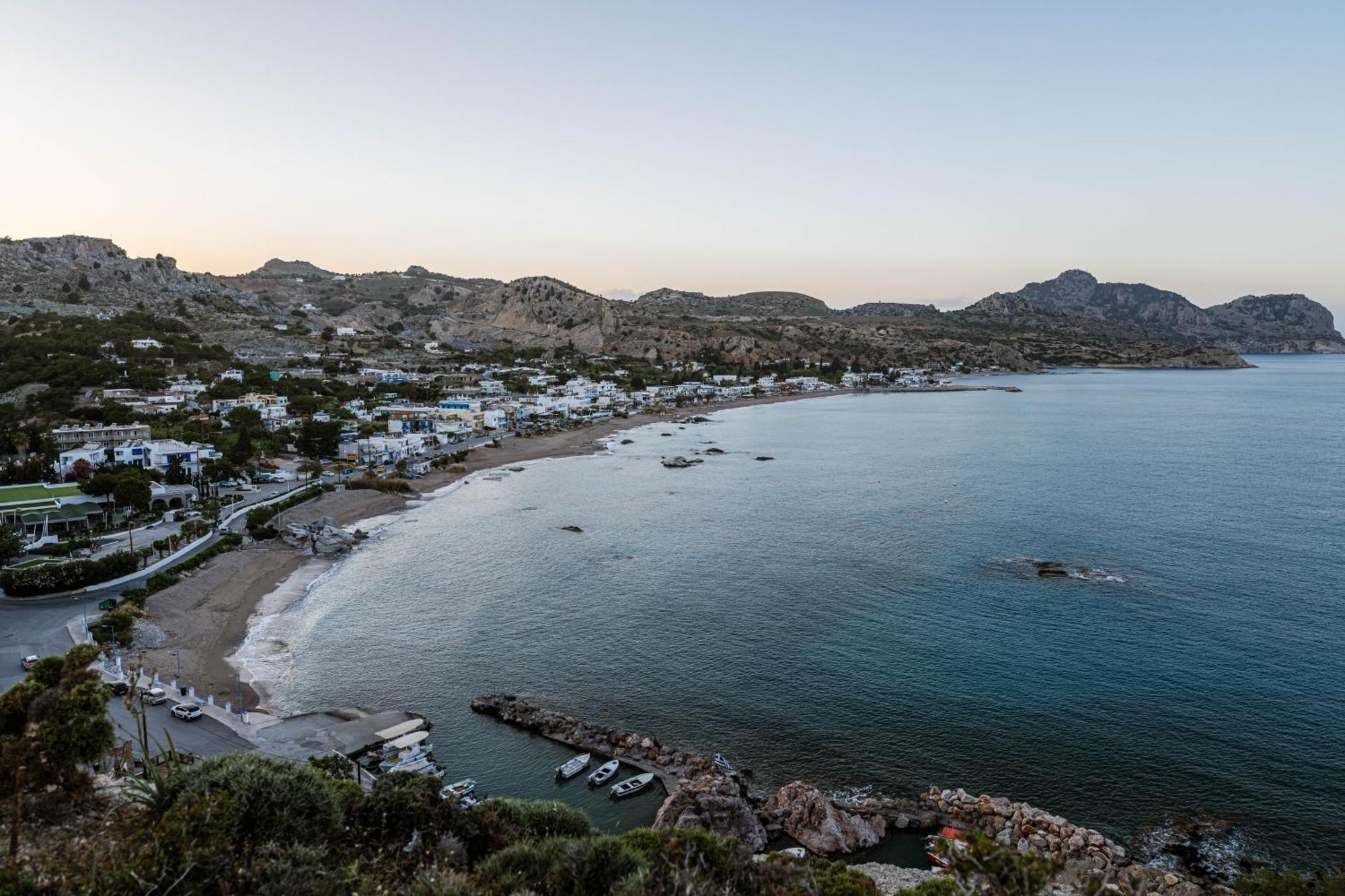 Aegean Sunrise View Villa Archangelos  Ngoại thất bức ảnh