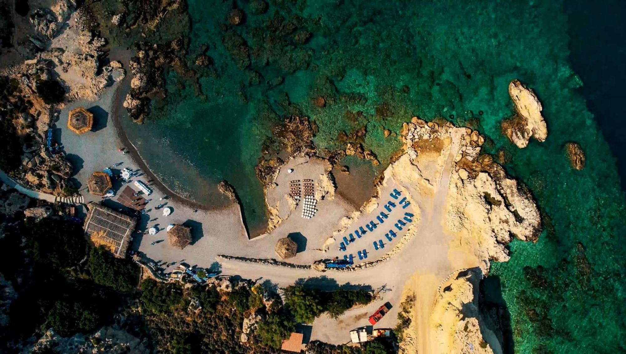 Aegean Sunrise View Villa Archangelos  Ngoại thất bức ảnh