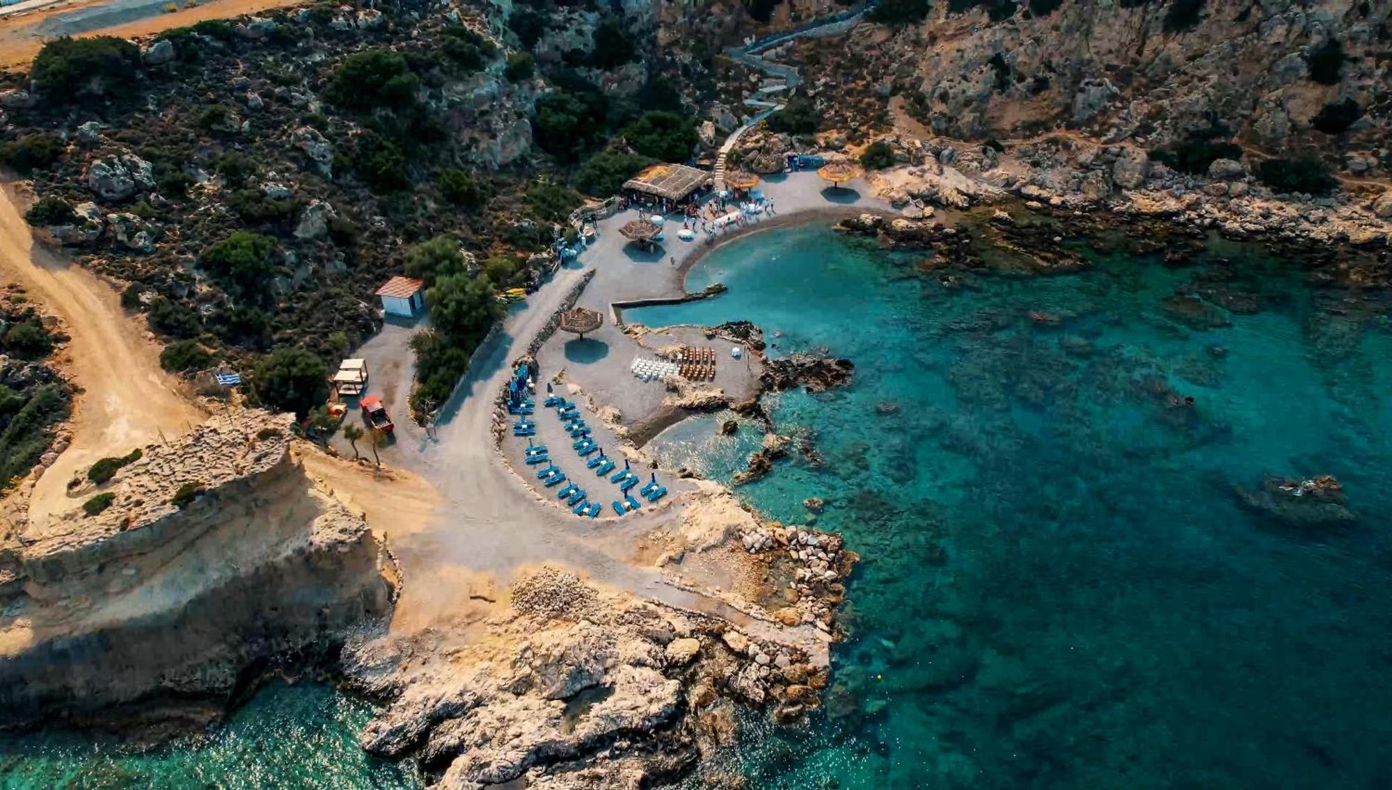 Aegean Sunrise View Villa Archangelos  Ngoại thất bức ảnh