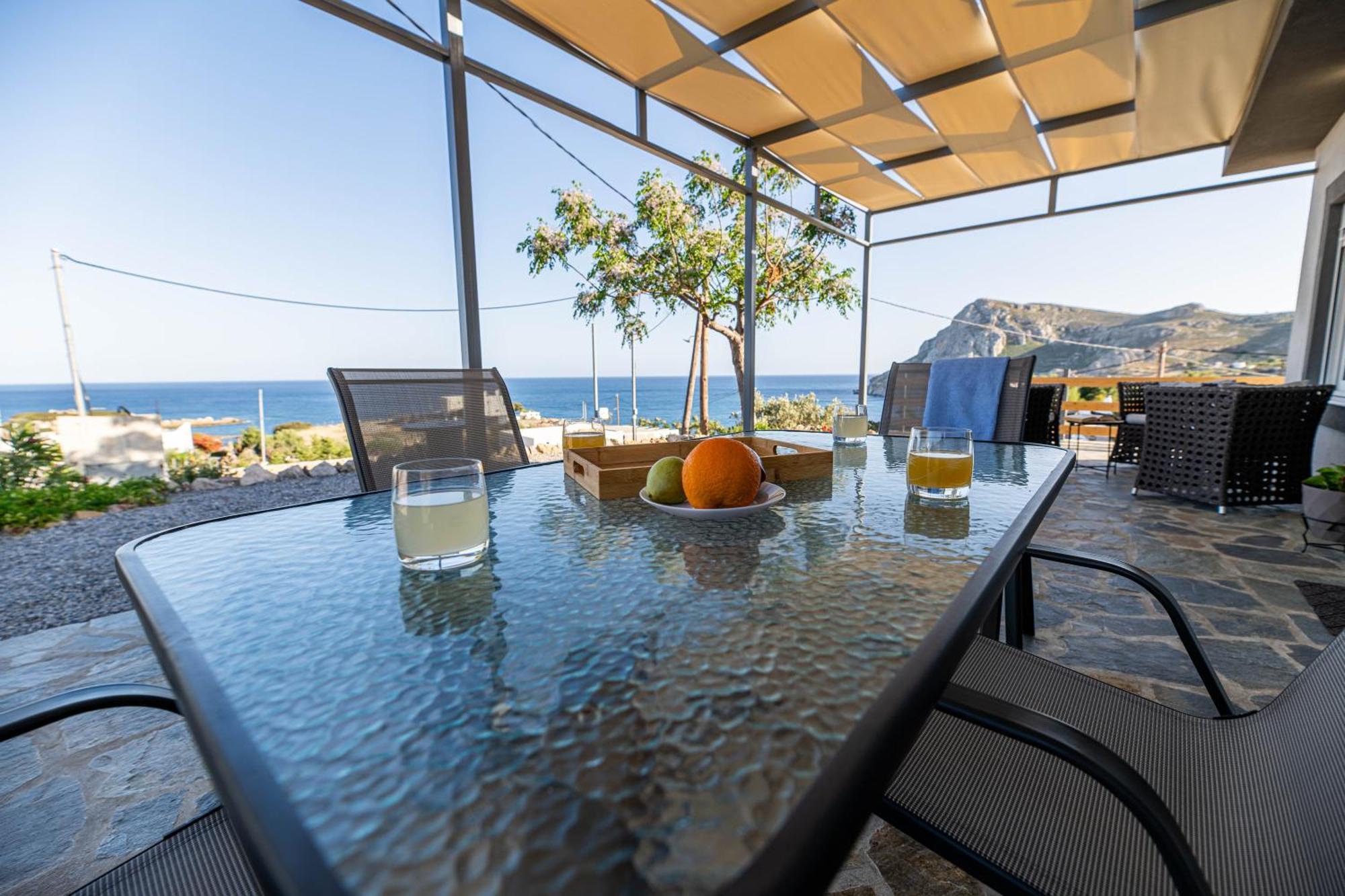 Aegean Sunrise View Villa Archangelos  Ngoại thất bức ảnh