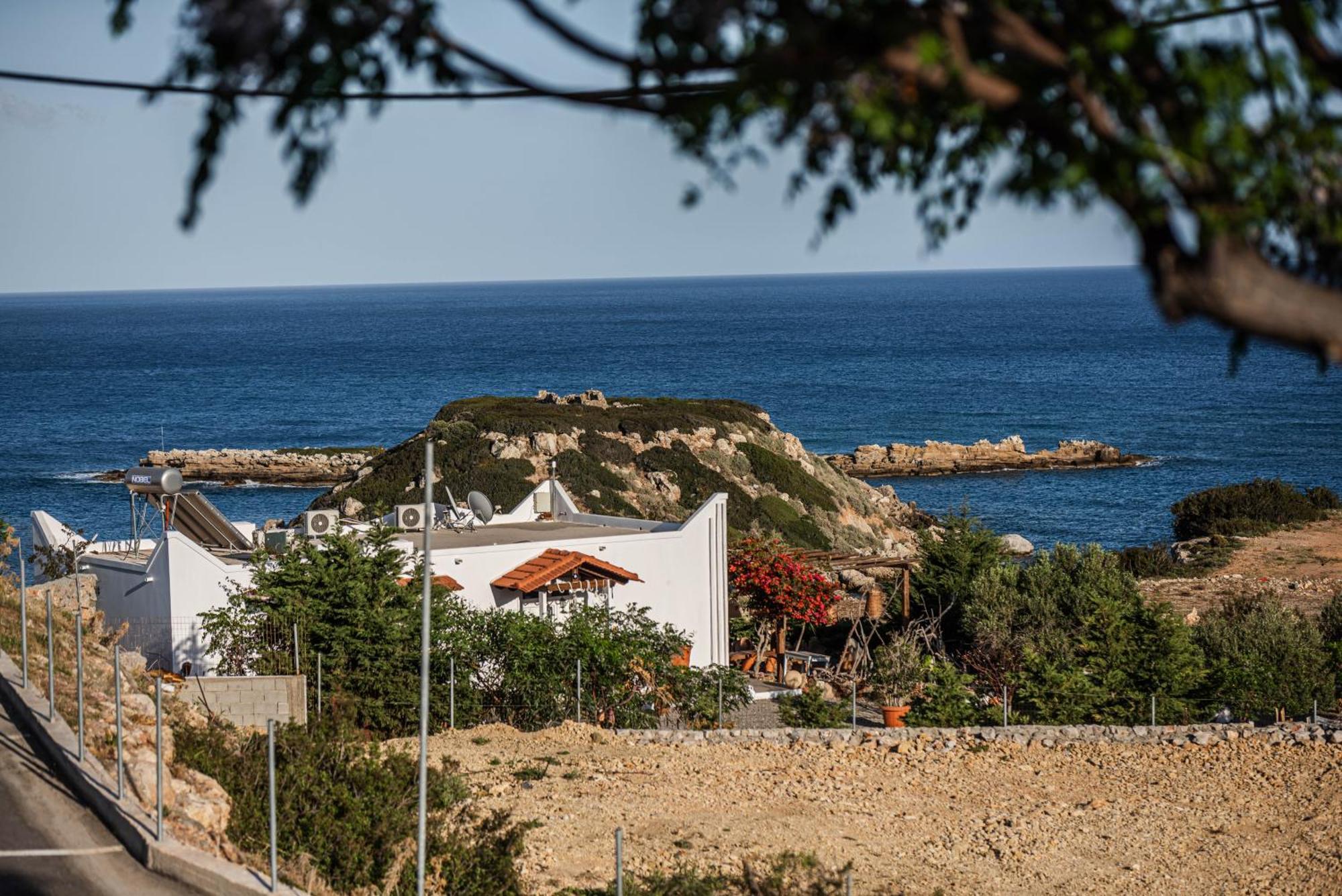 Aegean Sunrise View Villa Archangelos  Ngoại thất bức ảnh